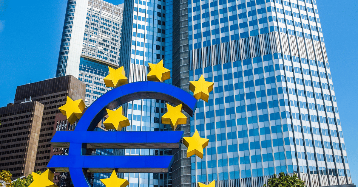 Siège social de la Banque centrale européenne (BCE) - taux avril 2026