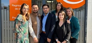 CAFPI Orléans : photo équipe de courtiers
